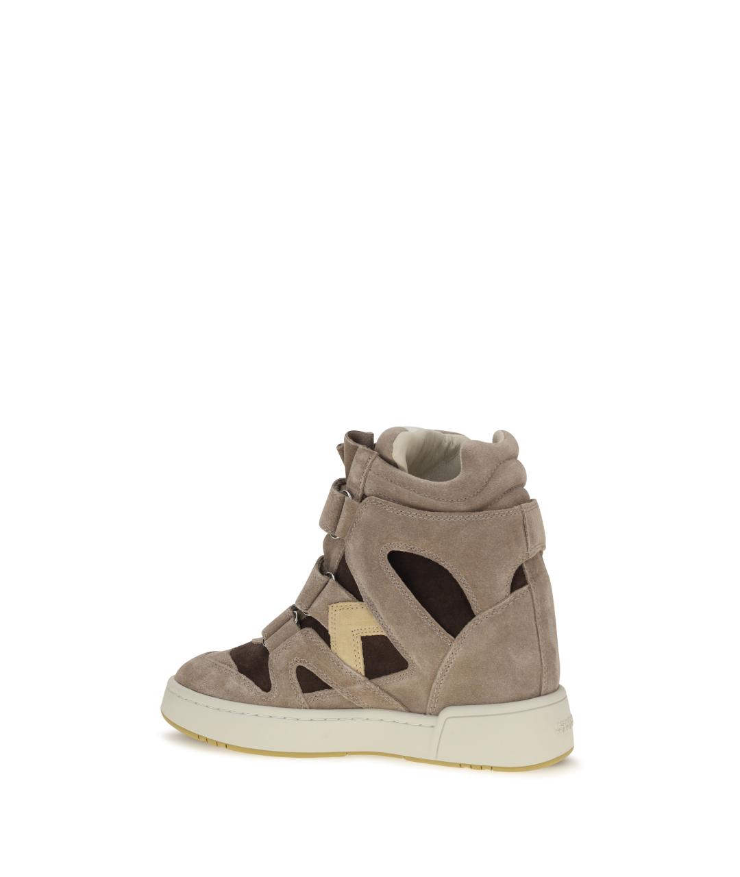 ISABEL MARANT Мульти кожаные кроссовки, фото 3