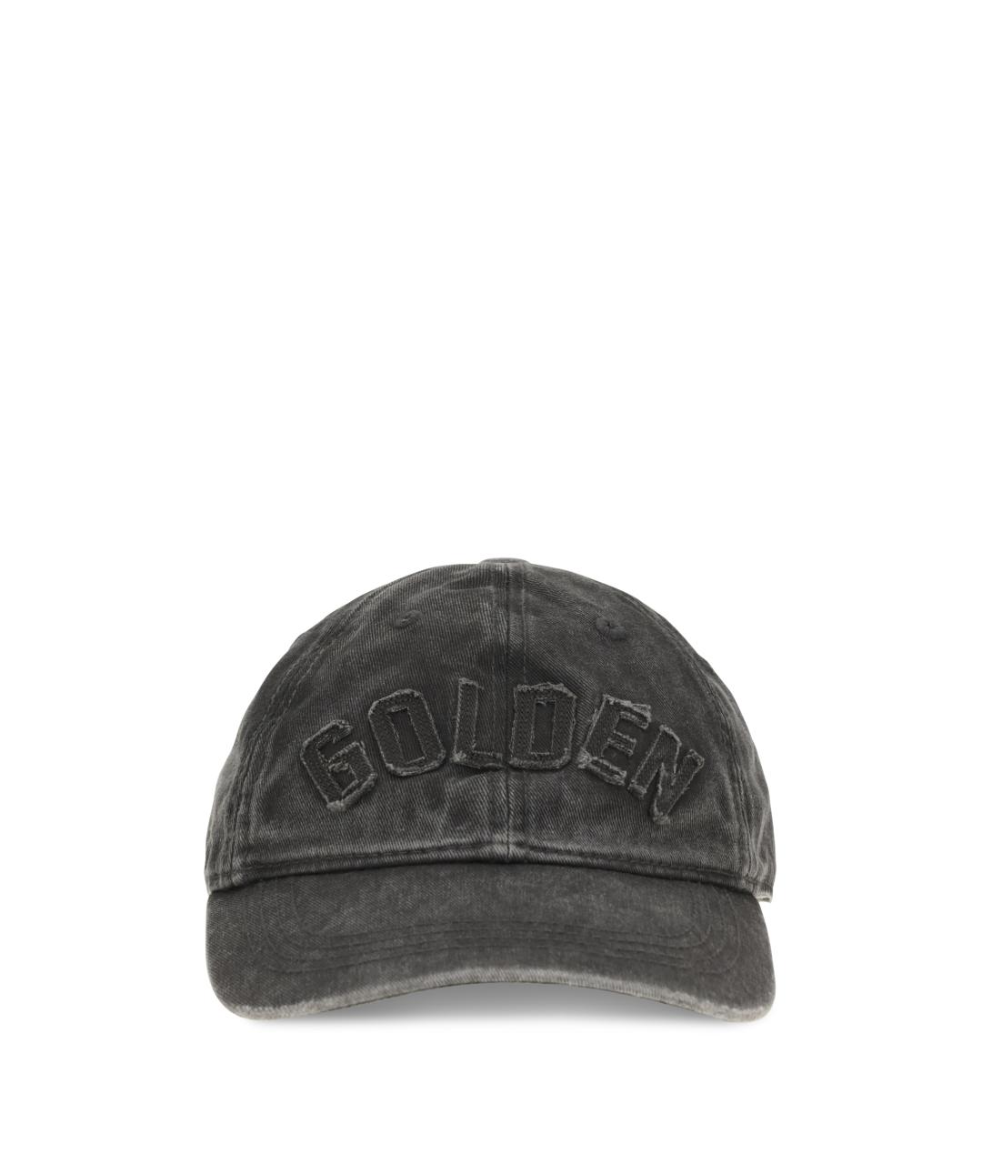 GOLDEN GOOSE Серая хлопковая кепка, фото 1