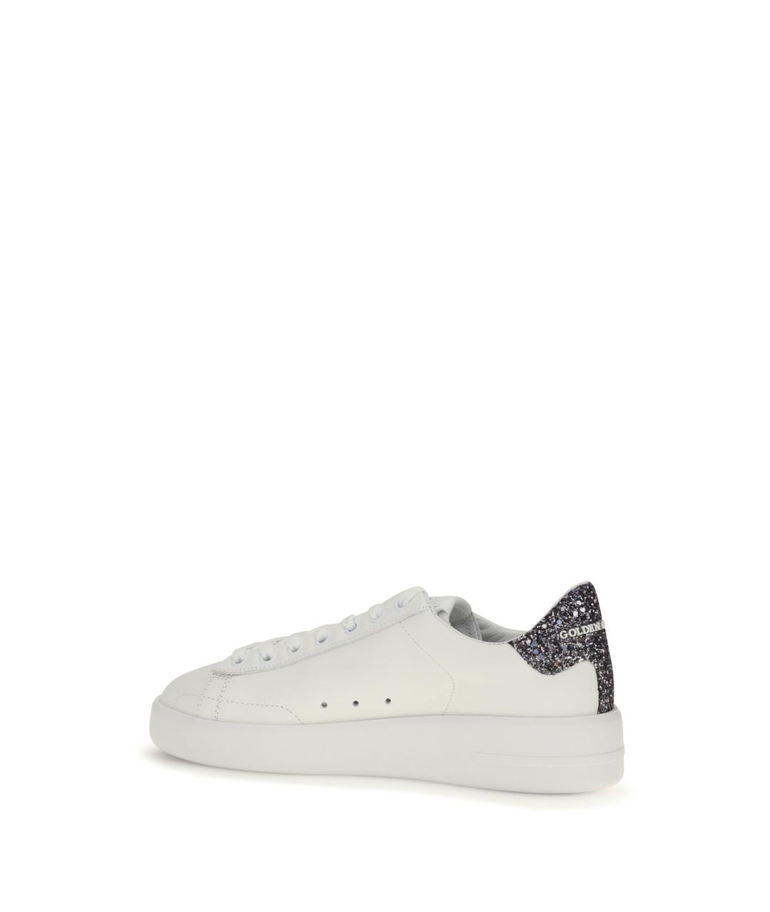 GOLDEN GOOSE Белые кожаные кеды, фото 3