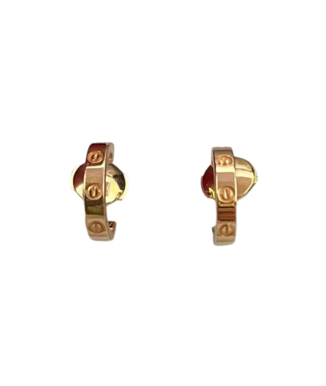 CARTIER Золотые серьги, фото 5