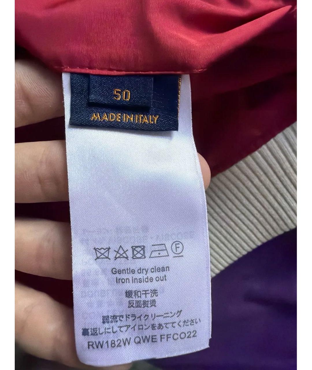 LOUIS VUITTON Красная шерстяная куртка, фото 5