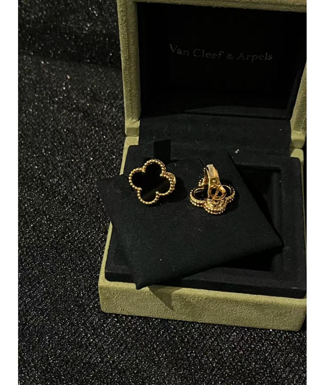 VAN CLEEF & ARPELS Золотые серьги, фото 4