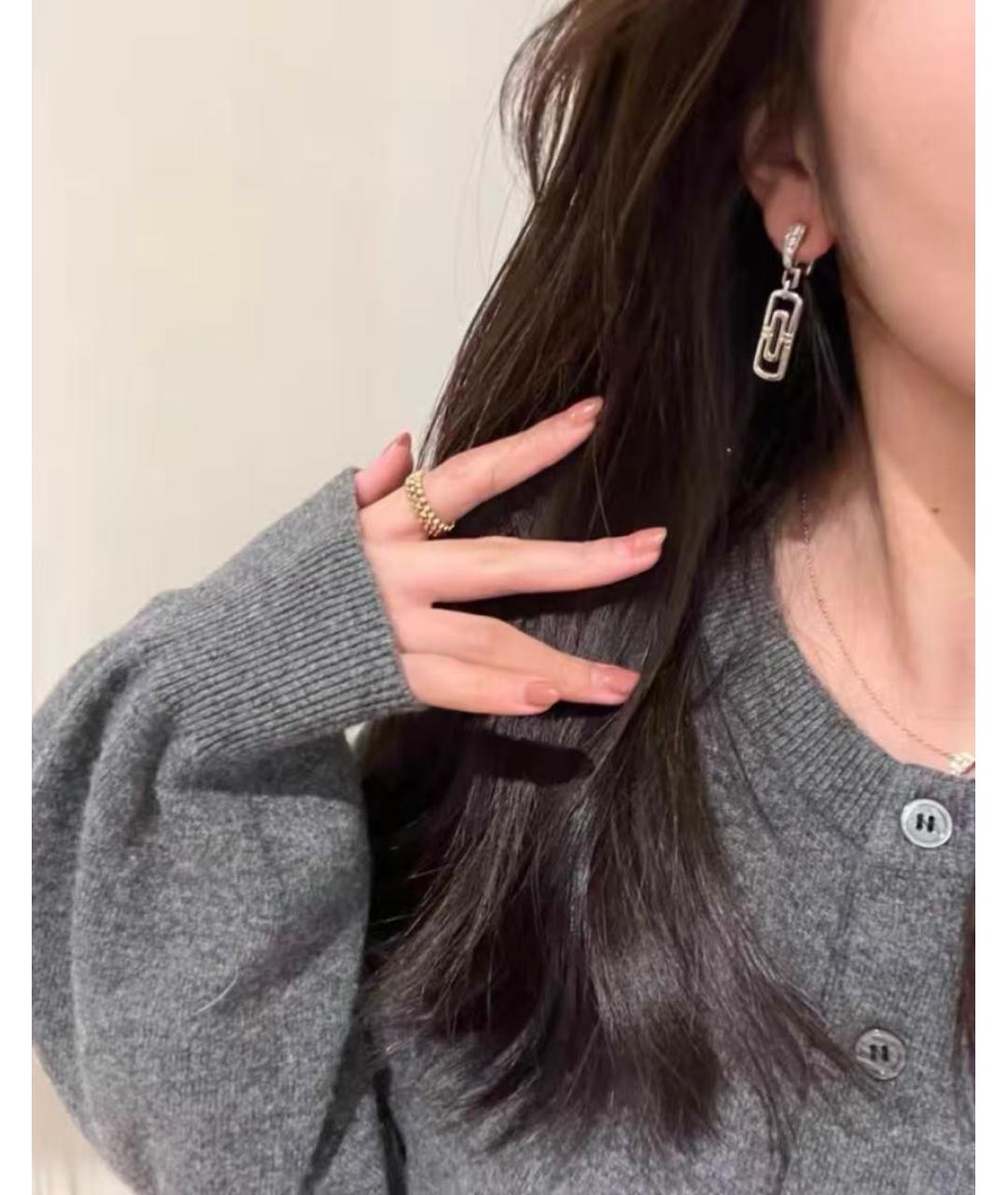 LOUIS VUITTON Золотые серьги из розового золота, фото 2