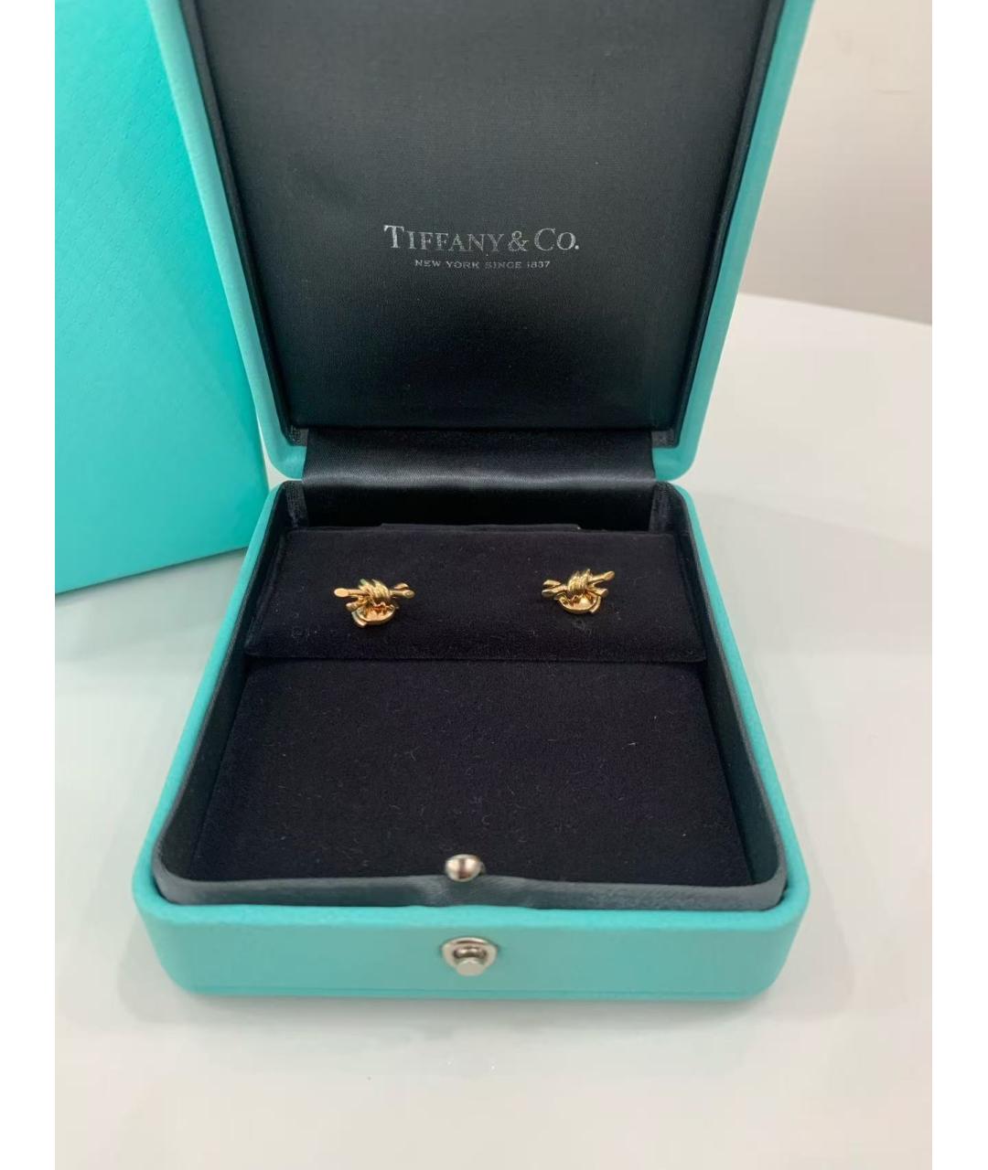 TIFFANY&CO Золотые серьги из розового золота, фото 5