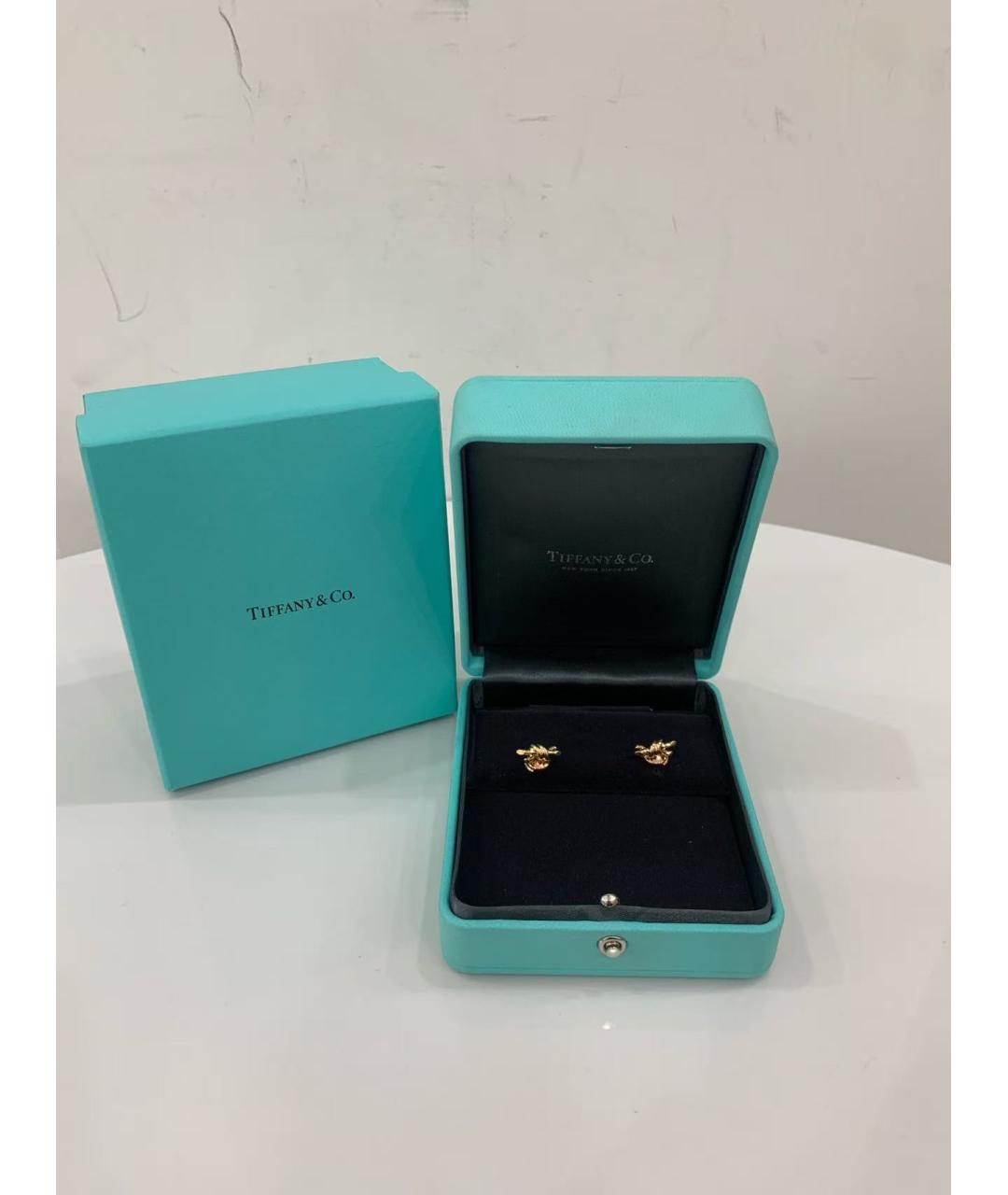 TIFFANY&CO Золотые серьги из розового золота, фото 2