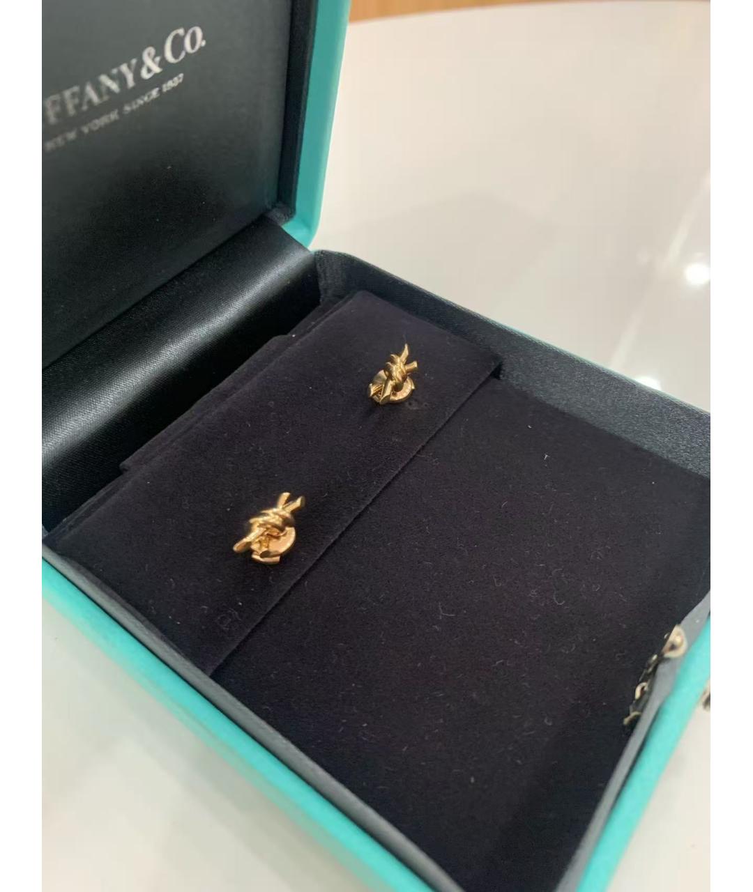 TIFFANY&CO Золотые серьги из розового золота, фото 3