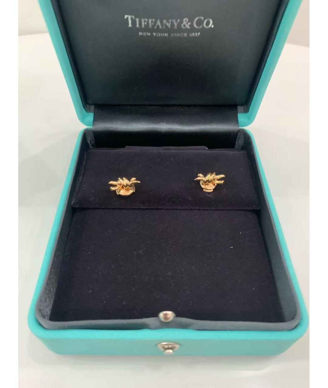TIFFANY&CO Золотые серьги из розового золота, фото 4