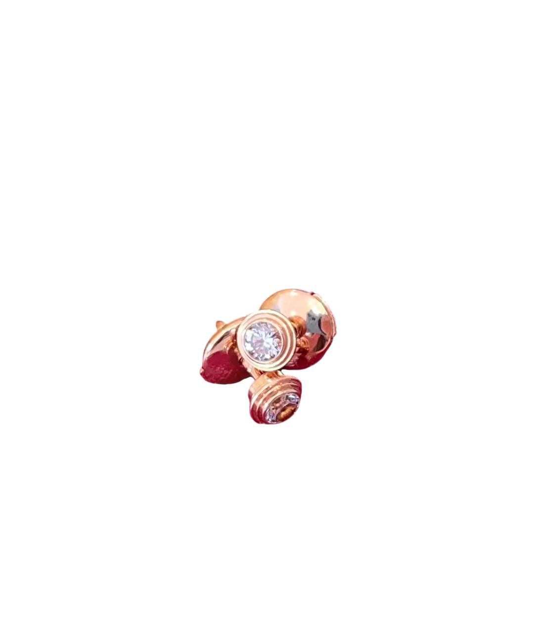 CARTIER Золотые серьги из розового золота, фото 1