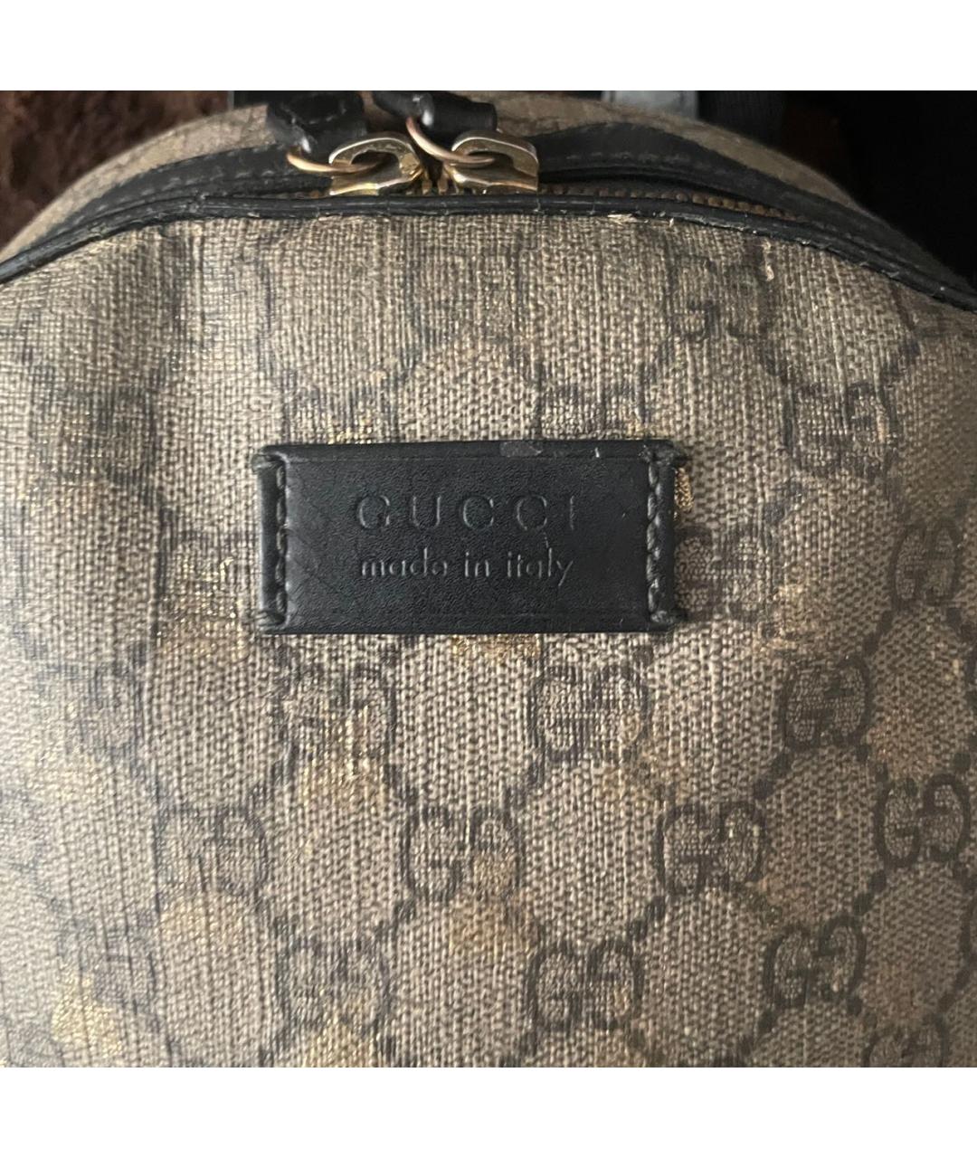 GUCCI Бежевый рюкзак, фото 3