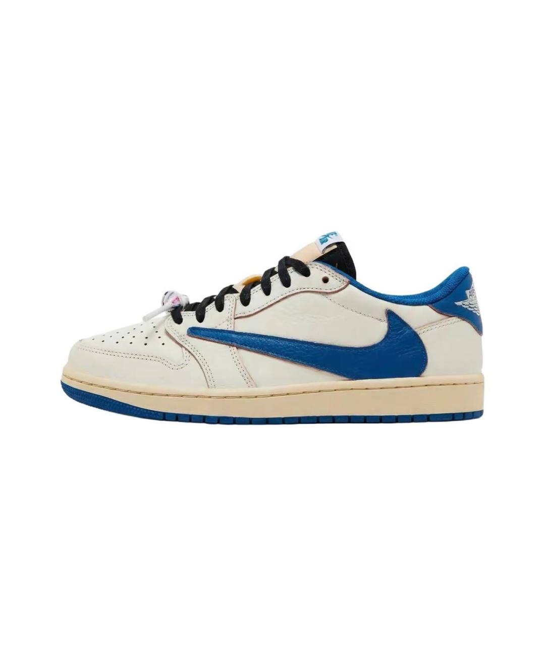 NIKE Синие низкие кроссовки / кеды, фото 1