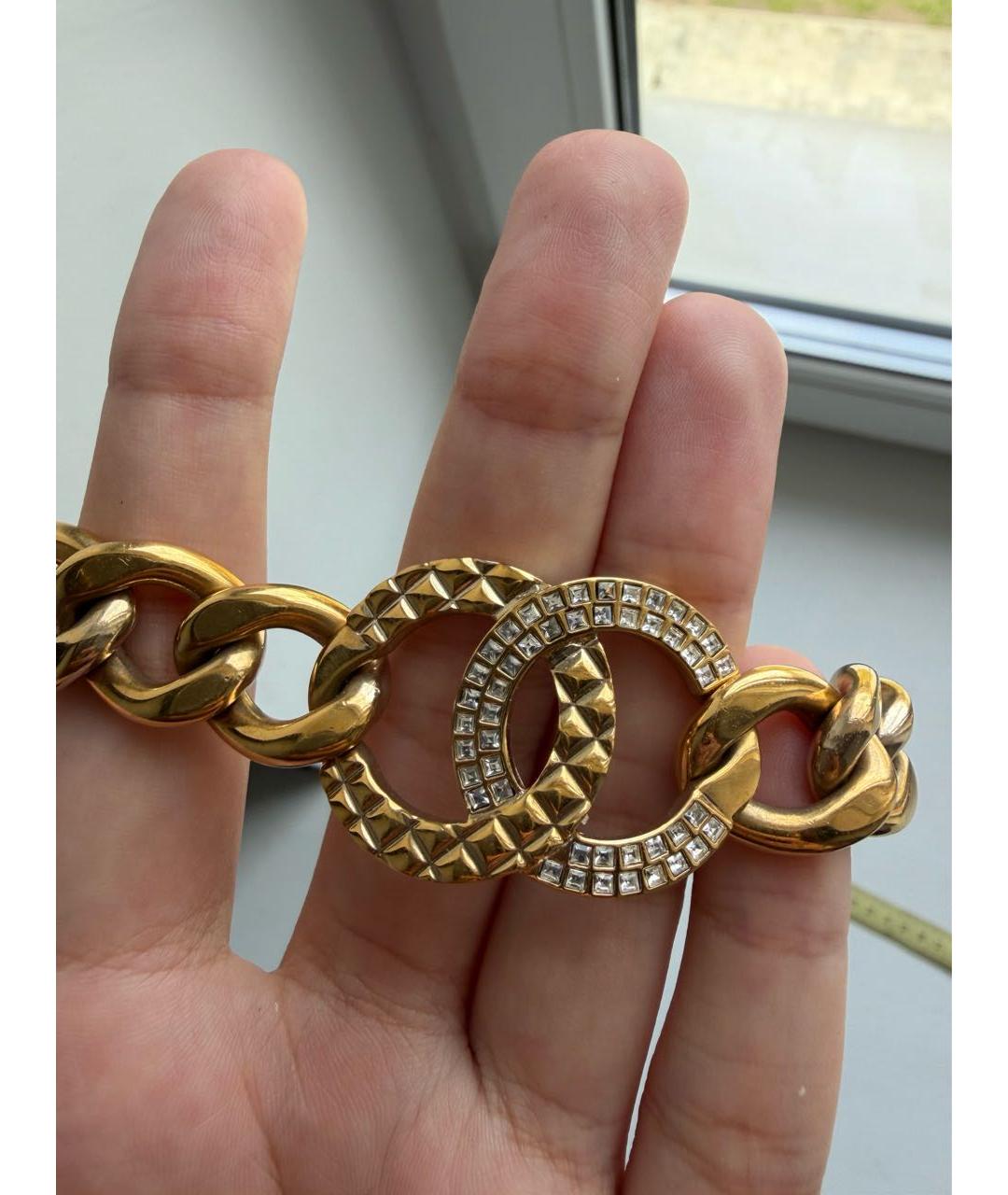 CHANEL Золотой браслет, фото 3
