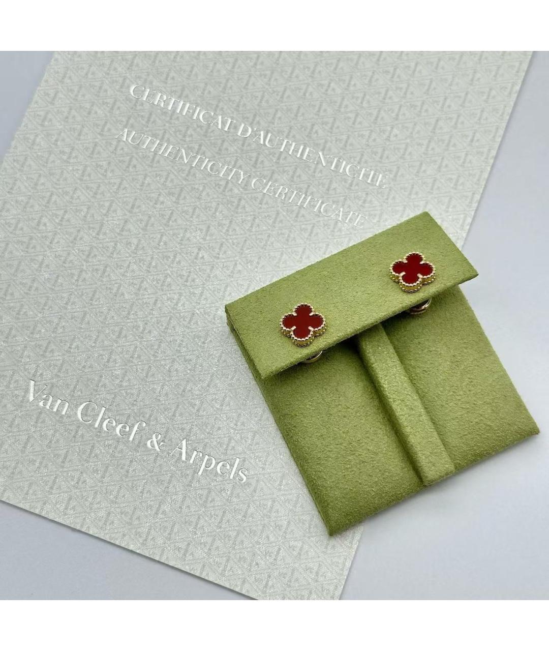VAN CLEEF & ARPELS Золотые серьги, фото 5