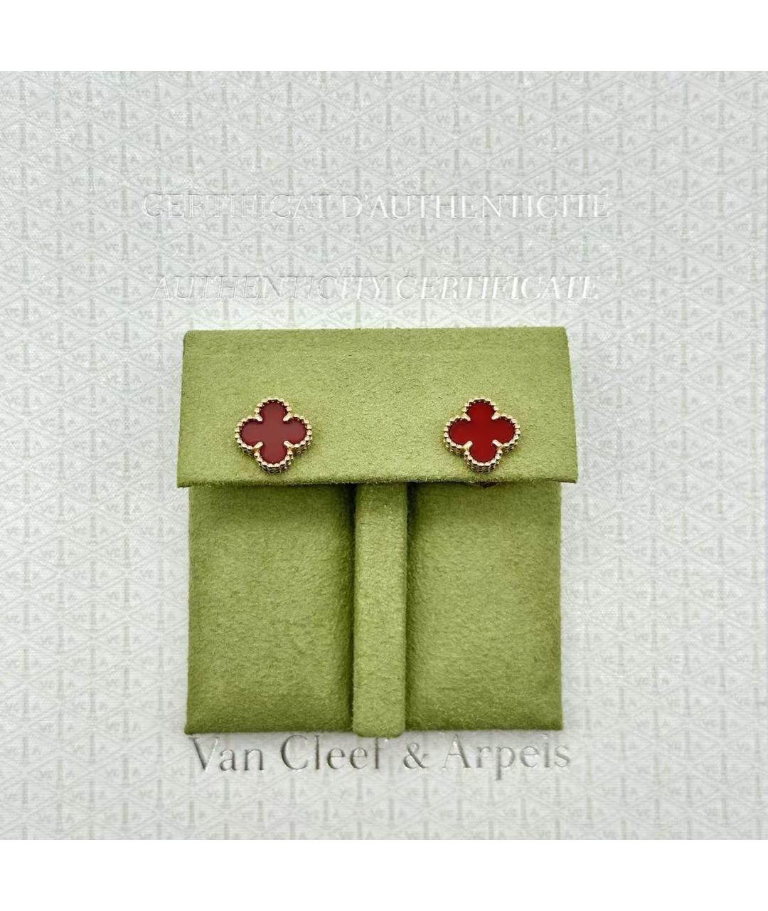 VAN CLEEF & ARPELS Золотые серьги, фото 7