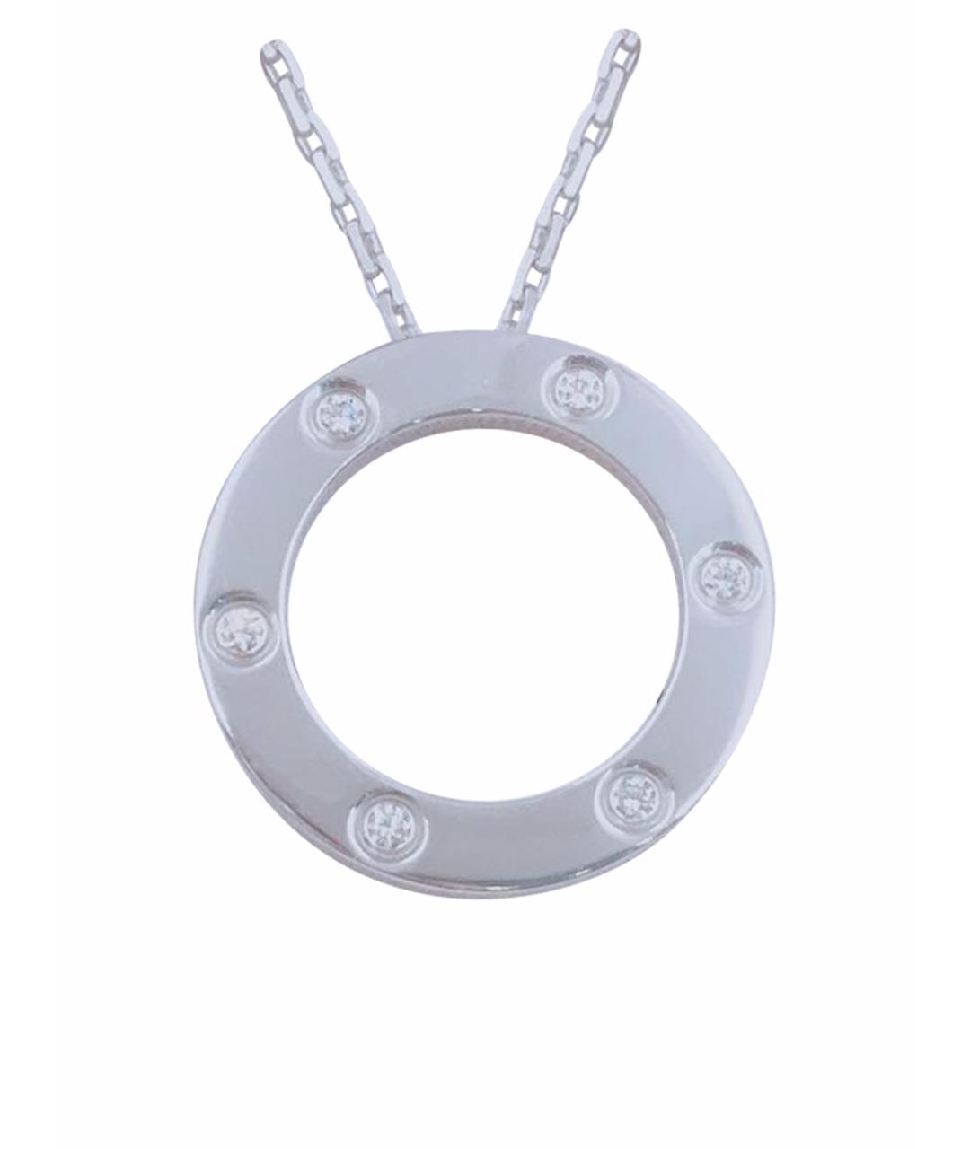 CARTIER Белое колье из белого золота, фото 1