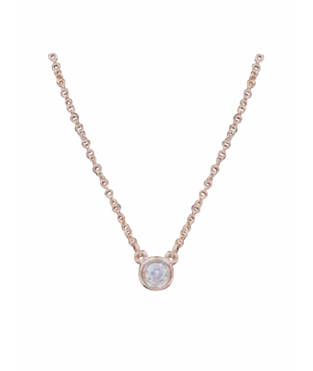 TIFFANY&CO Розовое колье из розового золота, фото 1
