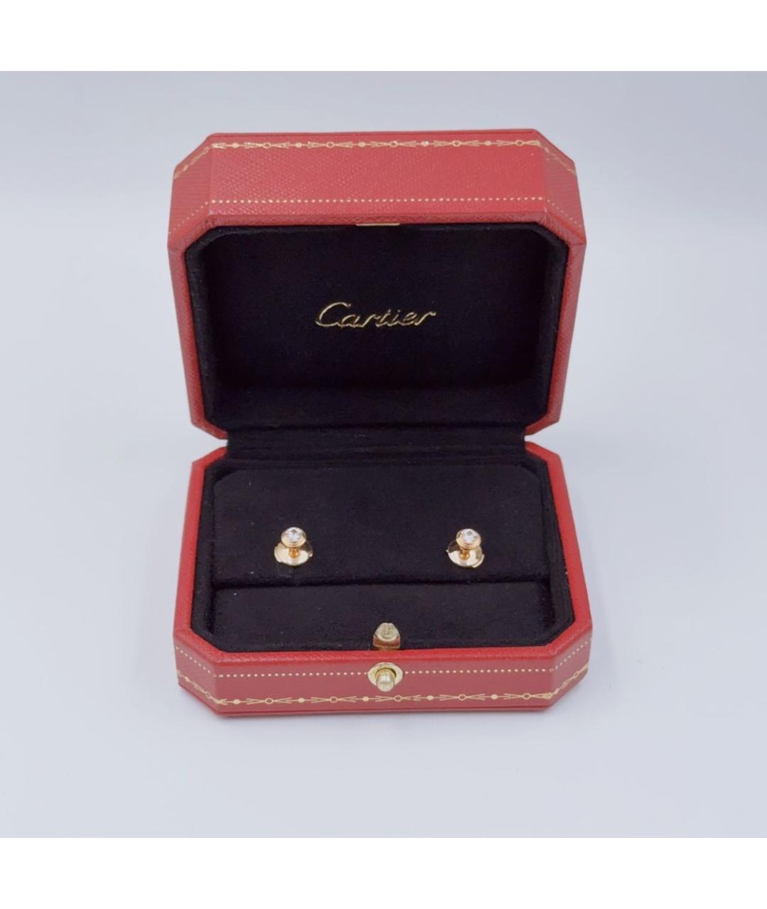 CARTIER Розовые серьги из розового золота, фото 2