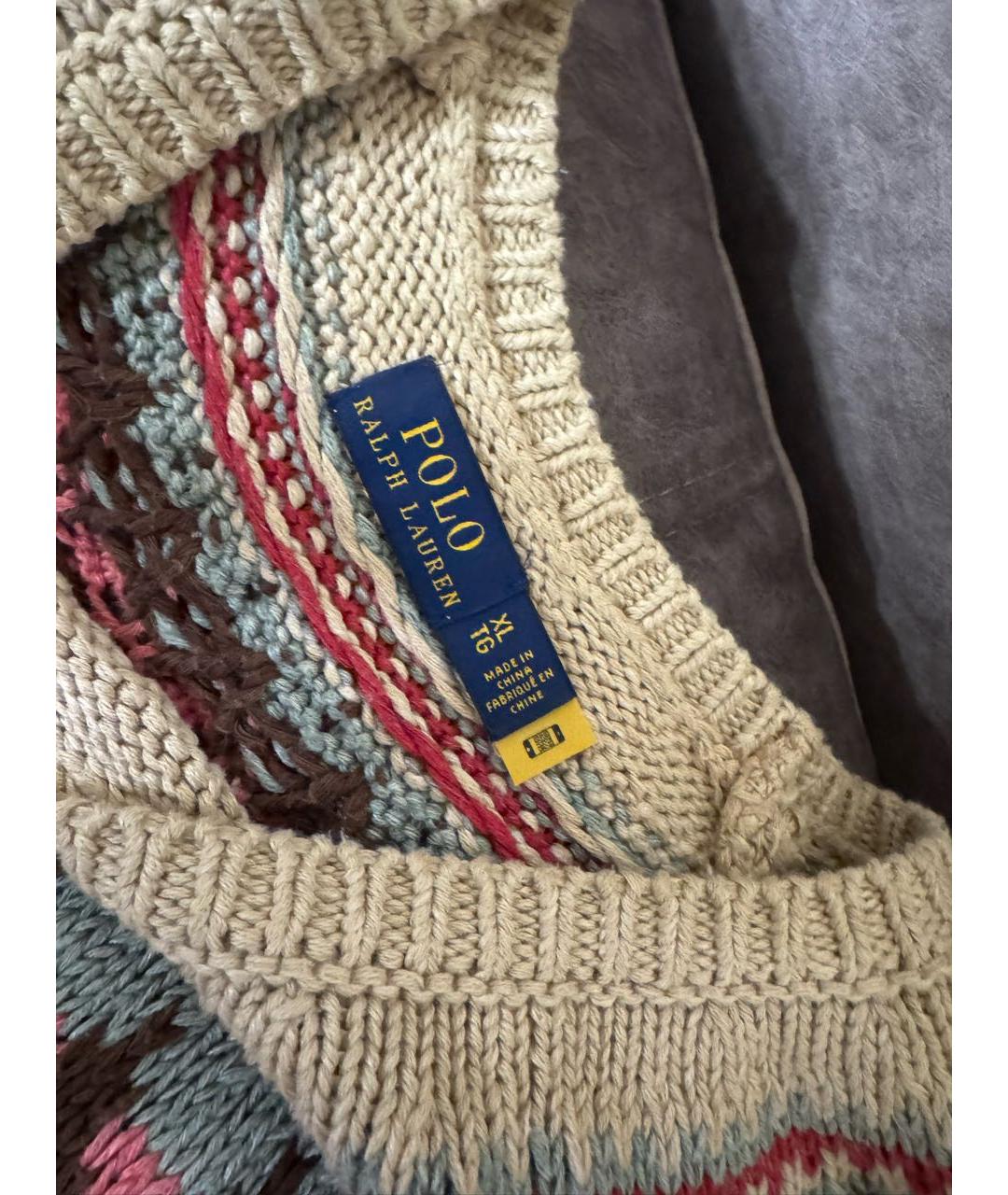 POLO RALPH LAUREN Мульти хлопковый джемпер / свитер, фото 2