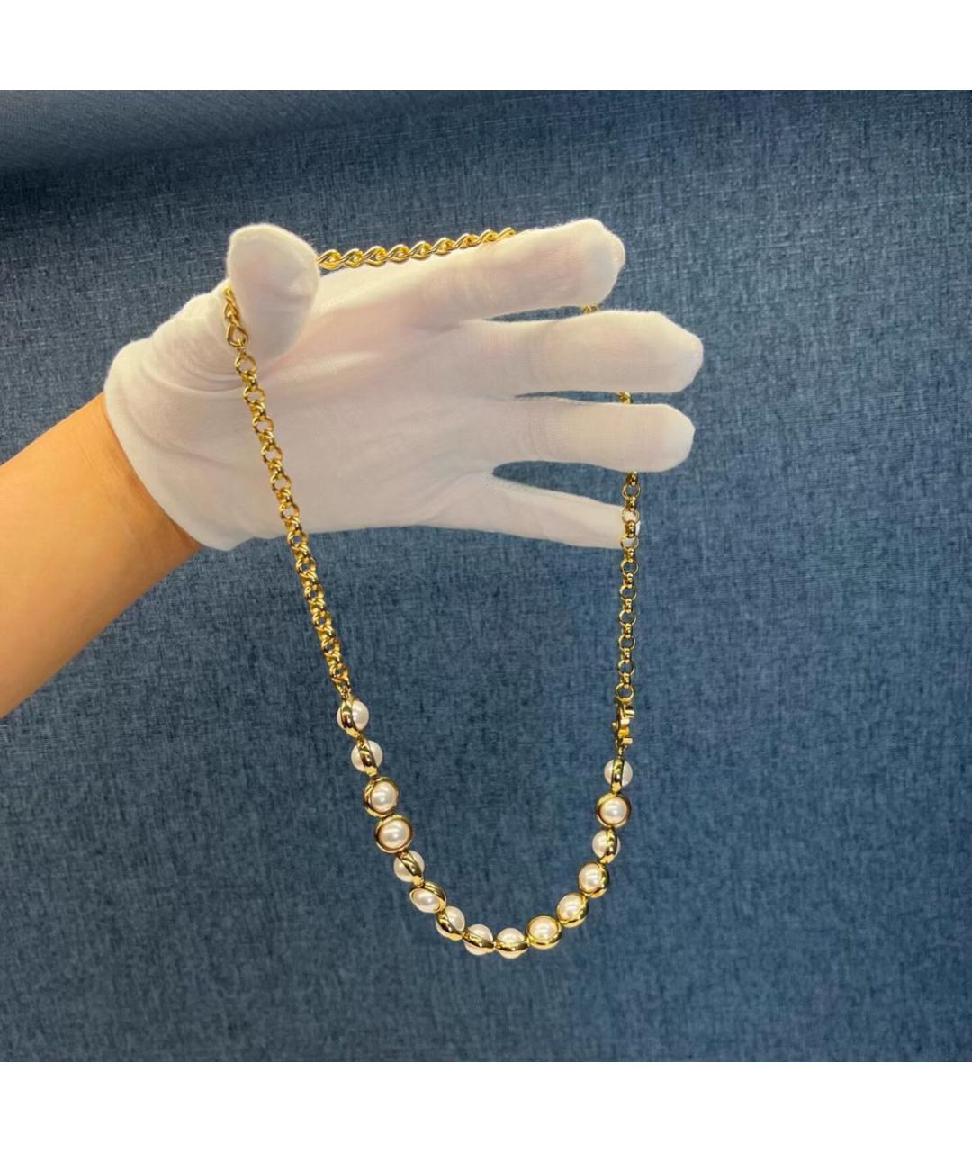 CHANEL Белое колье, фото 6