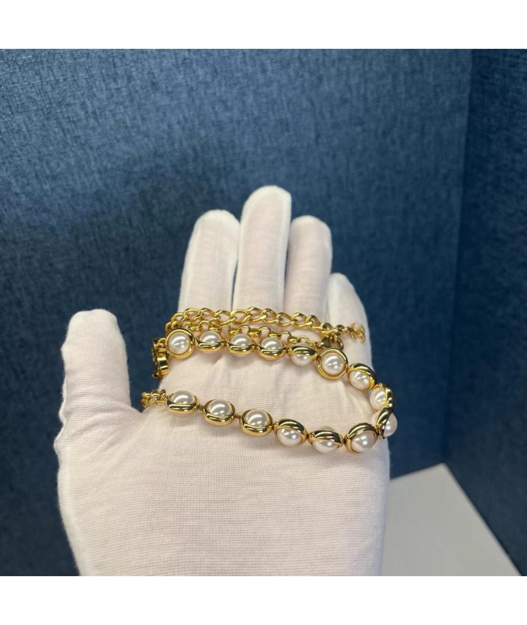 CHANEL Белое колье, фото 5