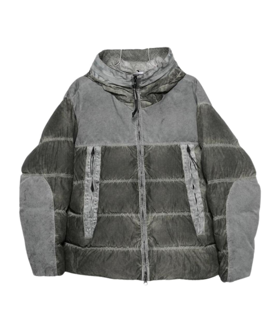 CP COMPANY Серый полиамидовый пуховик, фото 1