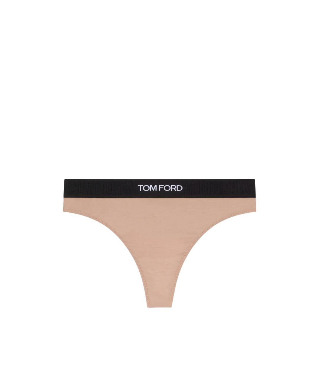 TOM FORD Бежевые трусы, фото 1