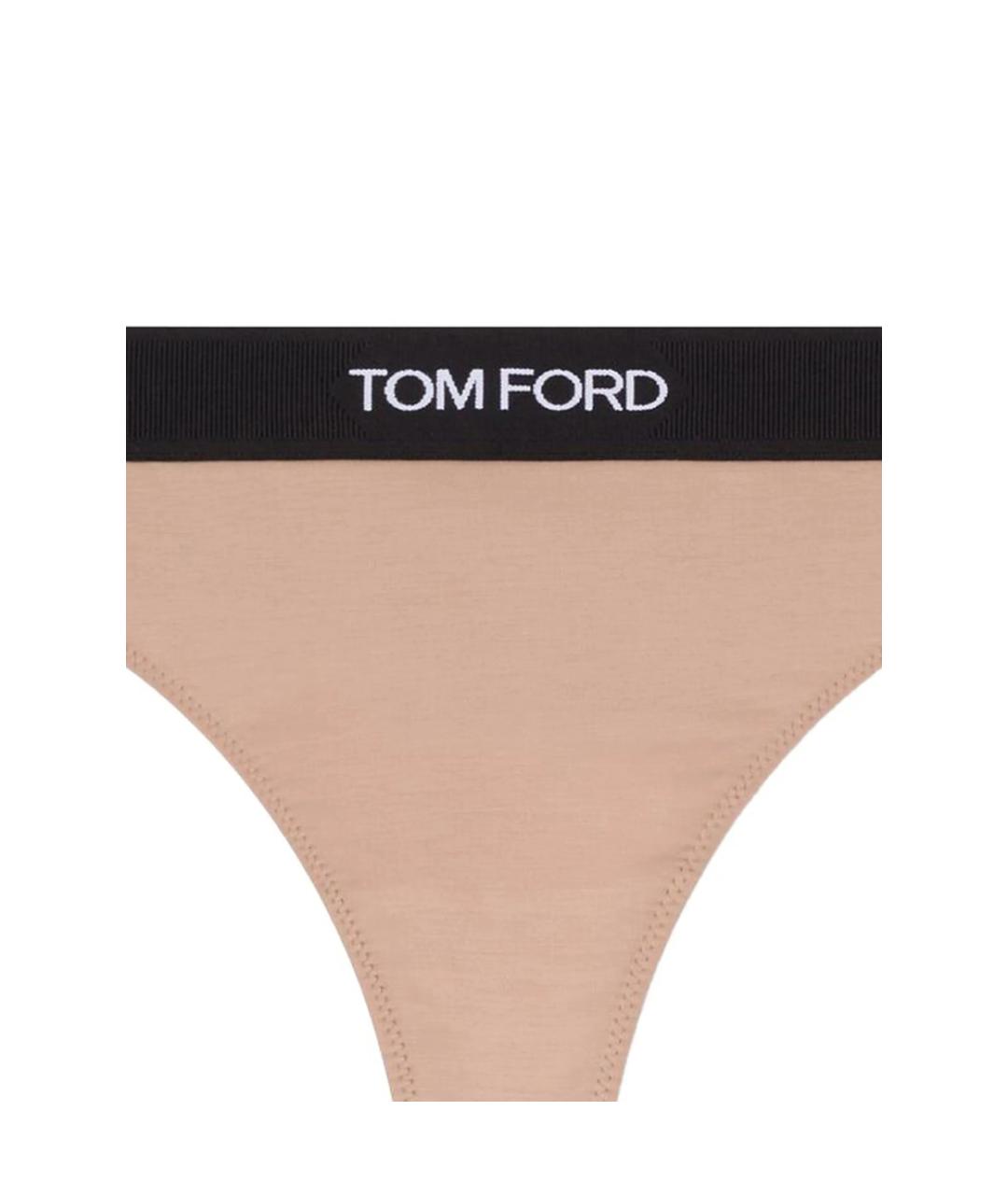 TOM FORD Бежевые трусы, фото 2