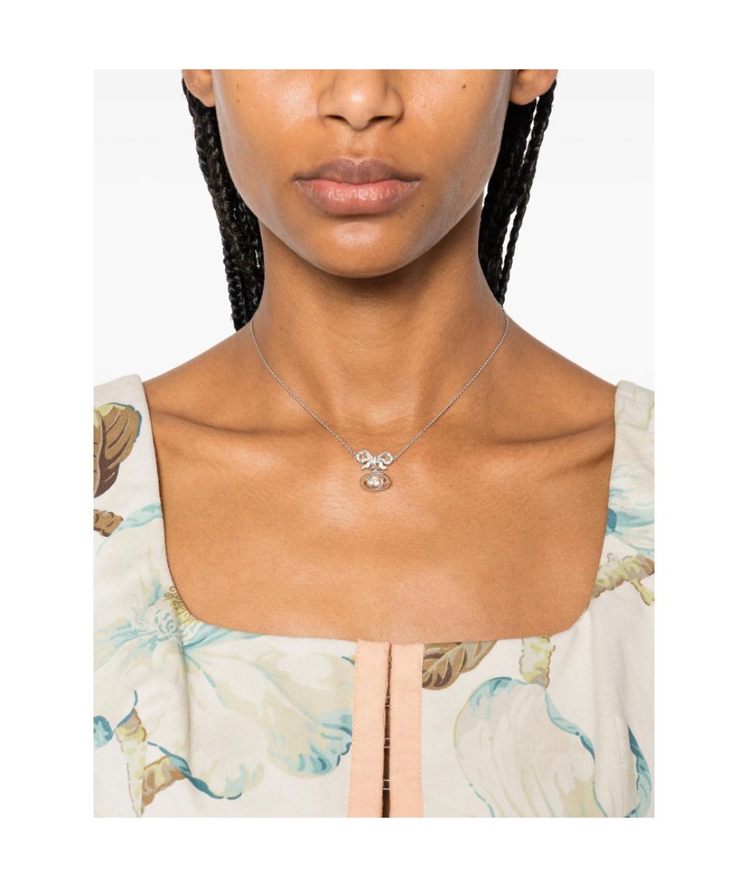 VIVIENNE WESTWOOD Серебряное колье, фото 3