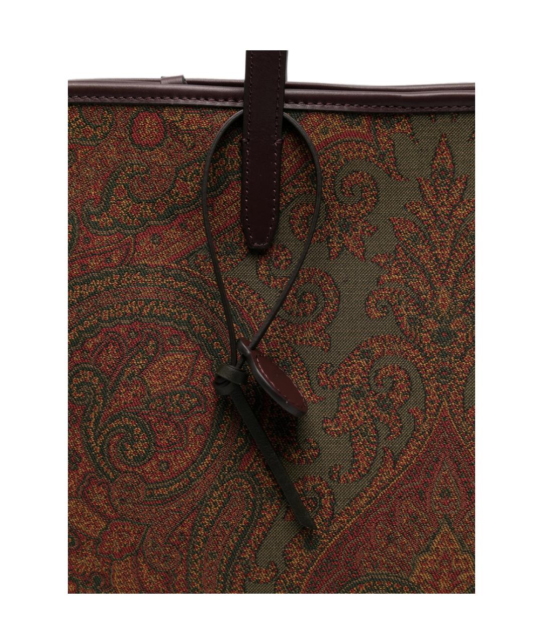 ETRO Мульти кожаная сумка тоут, фото 5