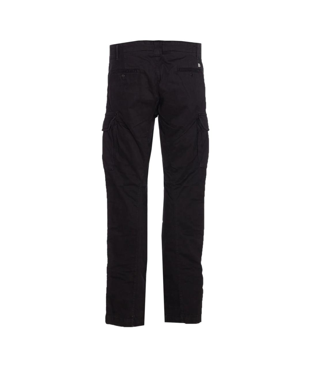 CP COMPANY Черные хлопковые повседневные брюки, фото 3