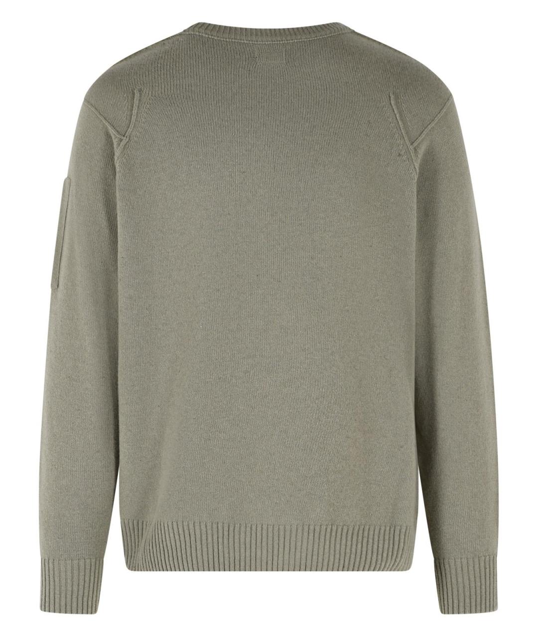CP COMPANY Бежевый шерстяной джемпер / свитер, фото 3