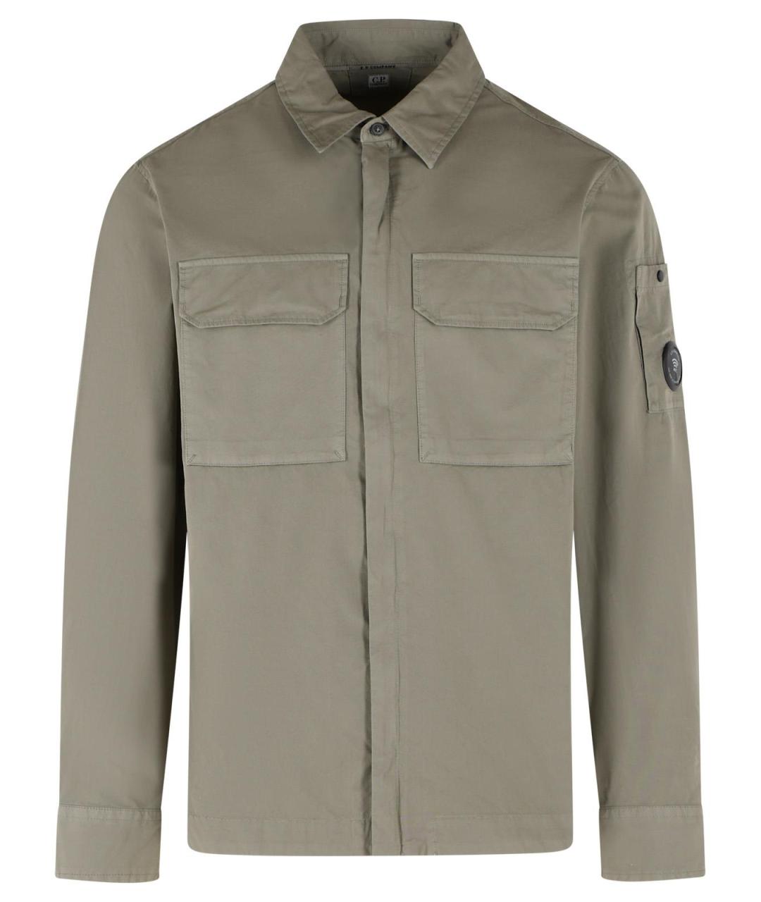 CP COMPANY Бежевая хлопковая куртка, фото 1