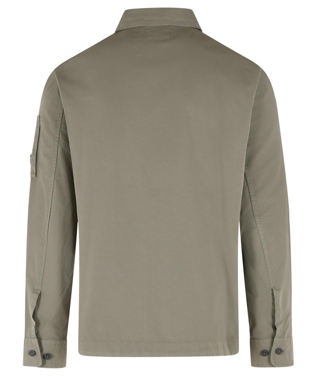 CP COMPANY Бежевая хлопковая куртка, фото 3