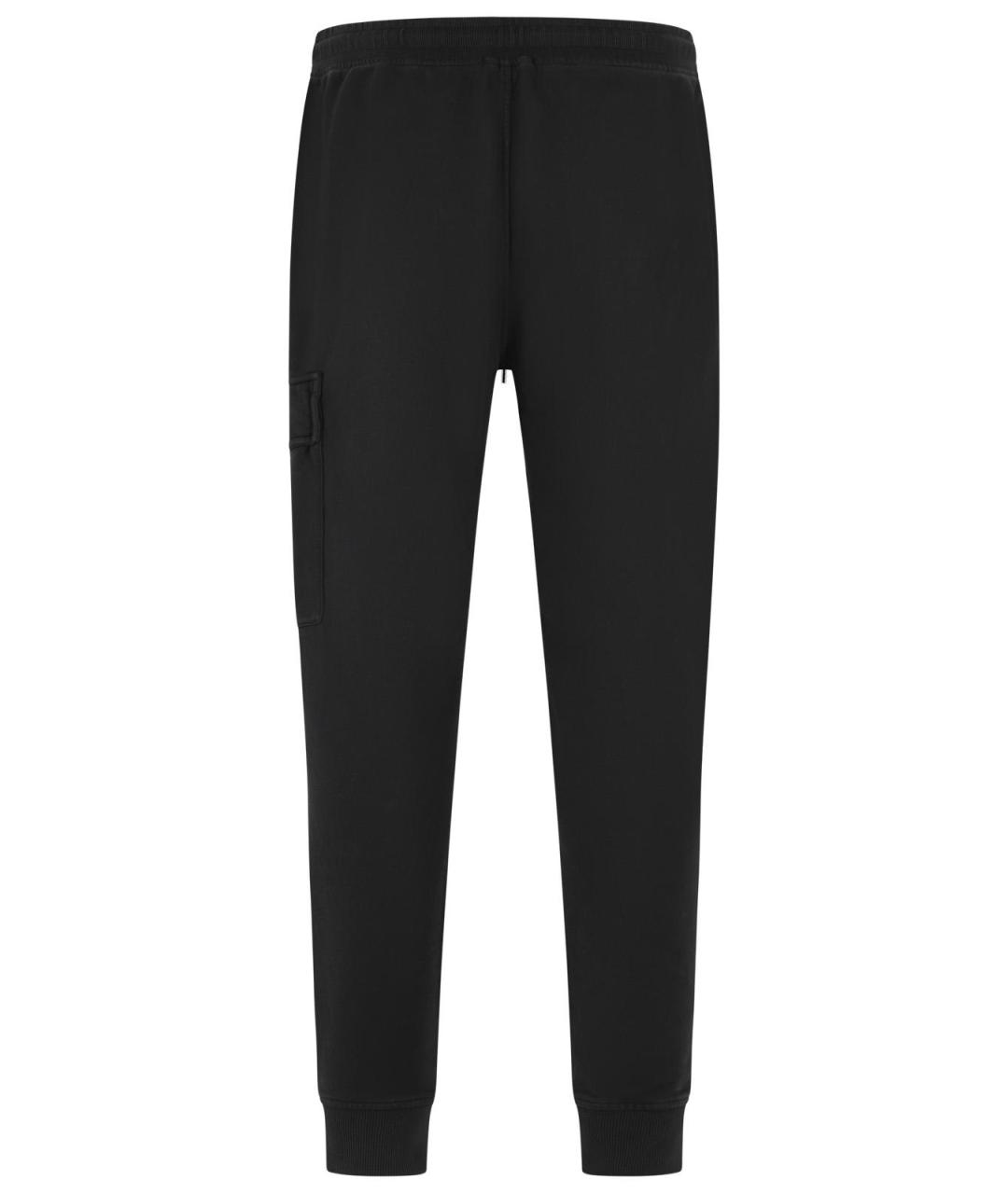 CP COMPANY Черный хлопковый спортивный костюм, фото 3