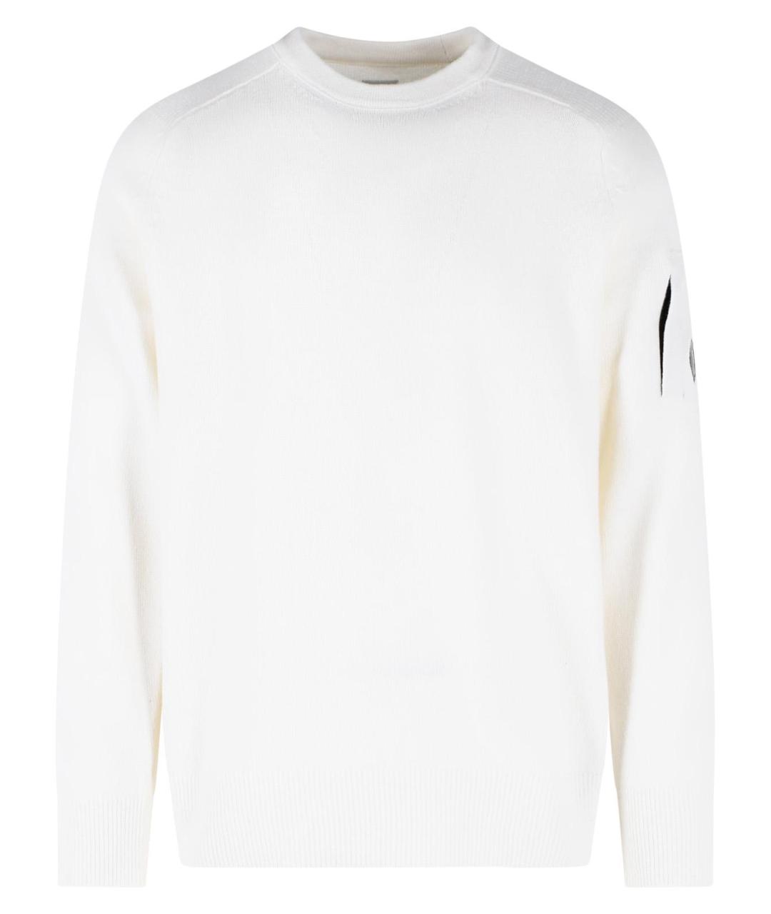CP COMPANY Белый шерстяной джемпер / свитер, фото 1