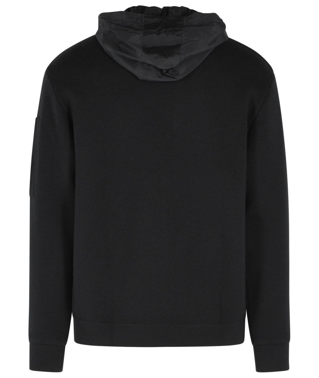CP COMPANY Черная шерстяная куртка, фото 3