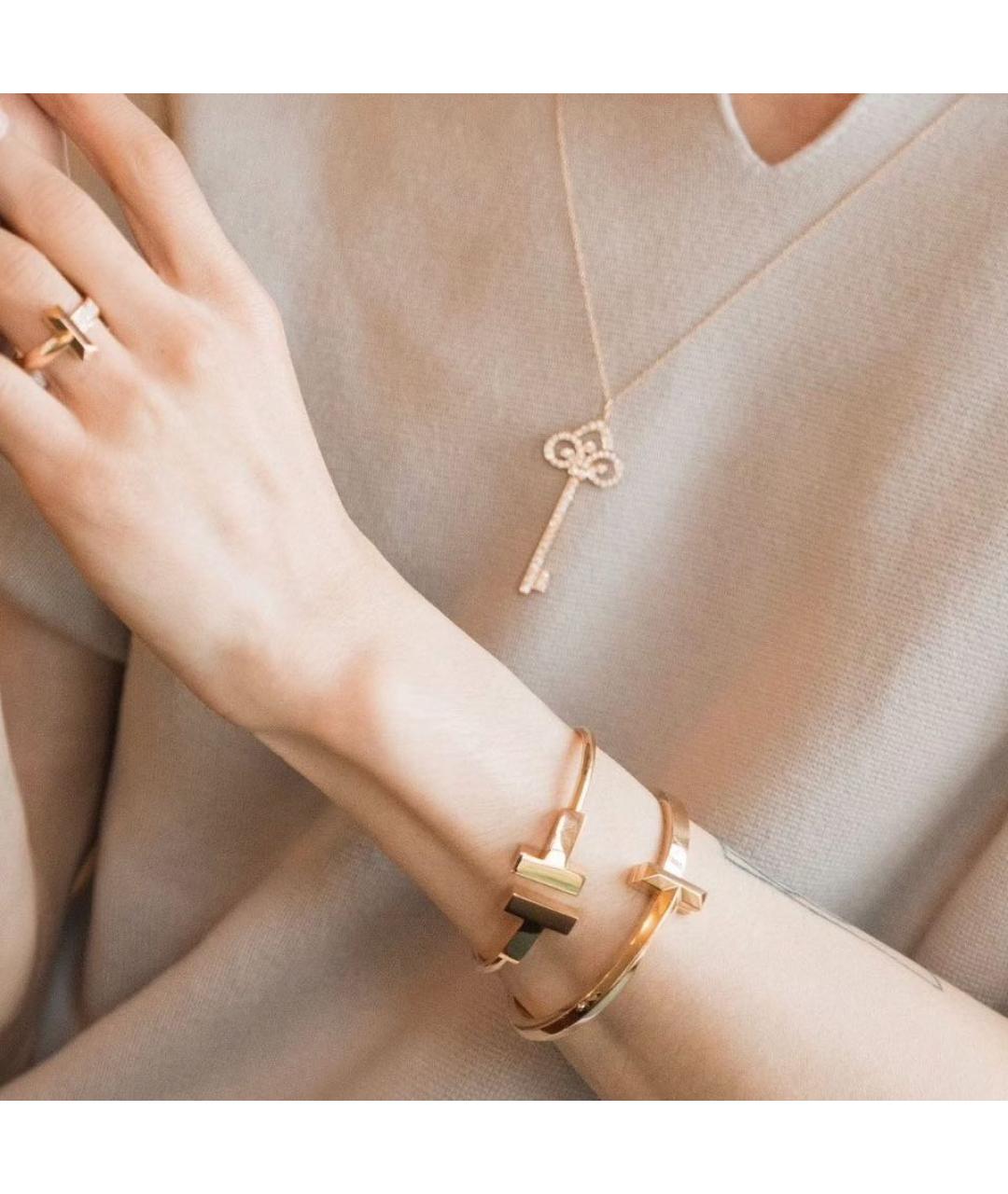 TIFFANY&CO Розовый браслет из розового золота, фото 6