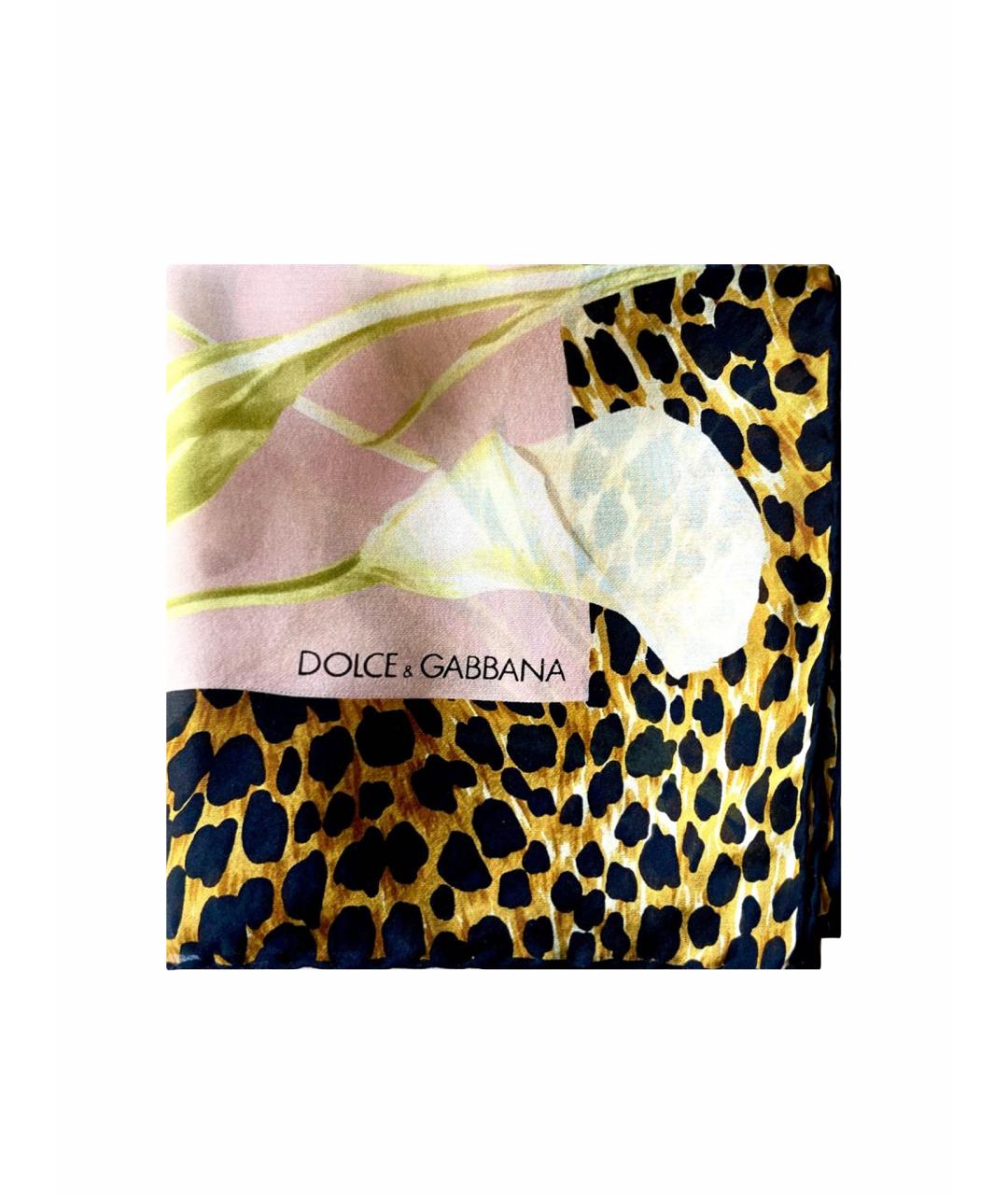 DOLCE&GABBANA Шелковый платок, фото 1