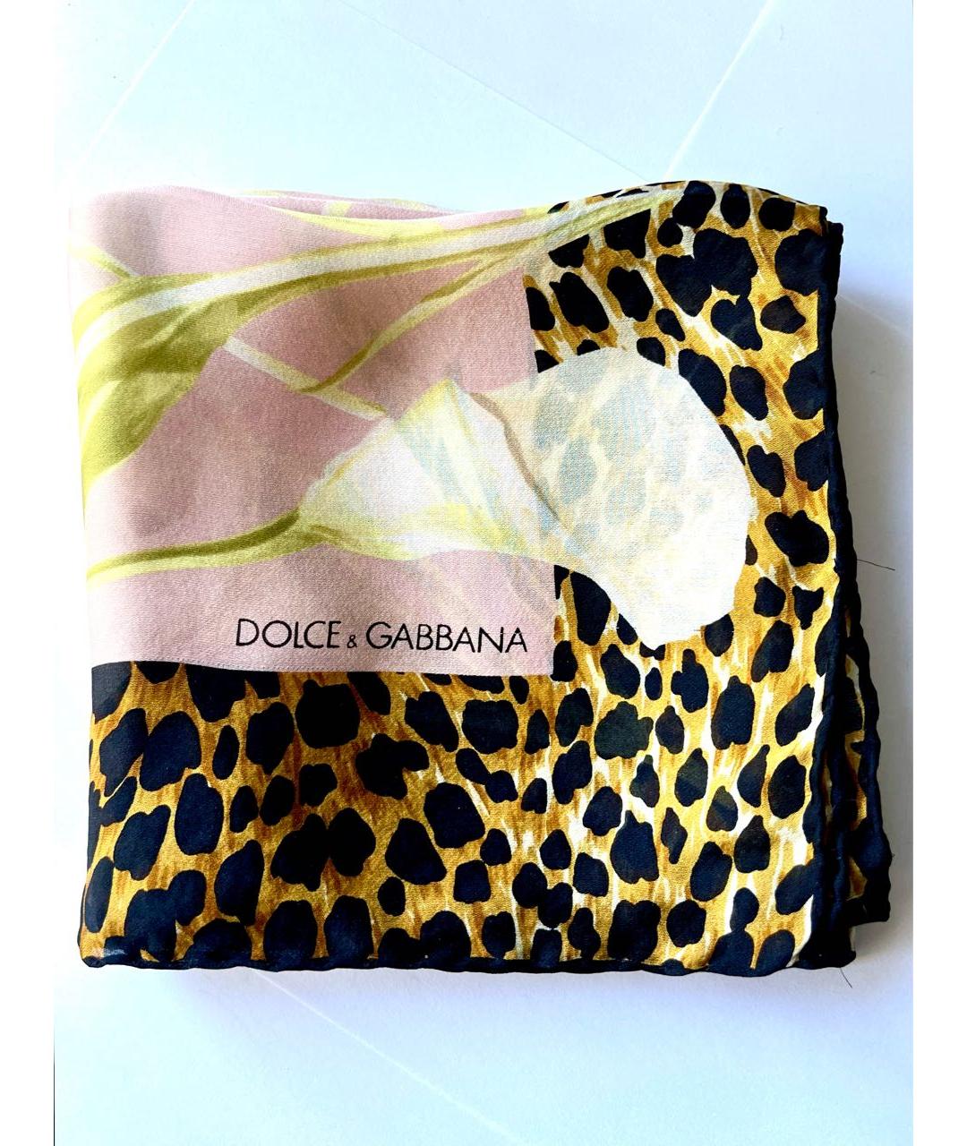 DOLCE&GABBANA Шелковый платок, фото 9