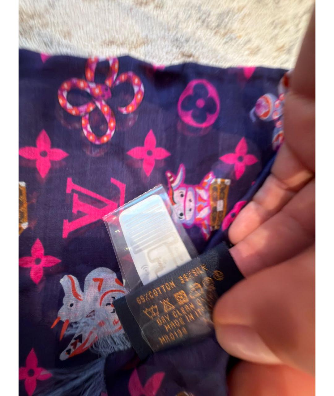 LOUIS VUITTON Мульти платок, фото 4