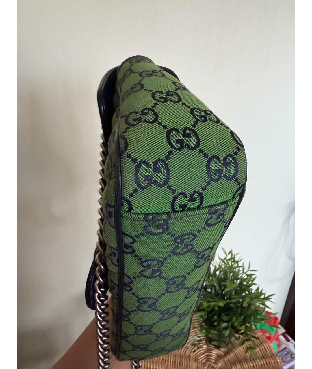 GUCCI Зеленая сумка через плечо, фото 7