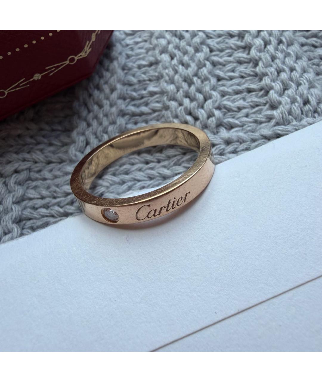 CARTIER Золотое кольцо из розового золота, фото 6