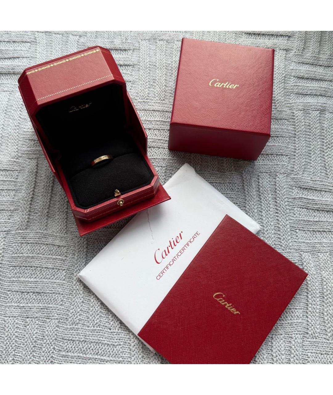 CARTIER Золотое кольцо из розового золота, фото 2