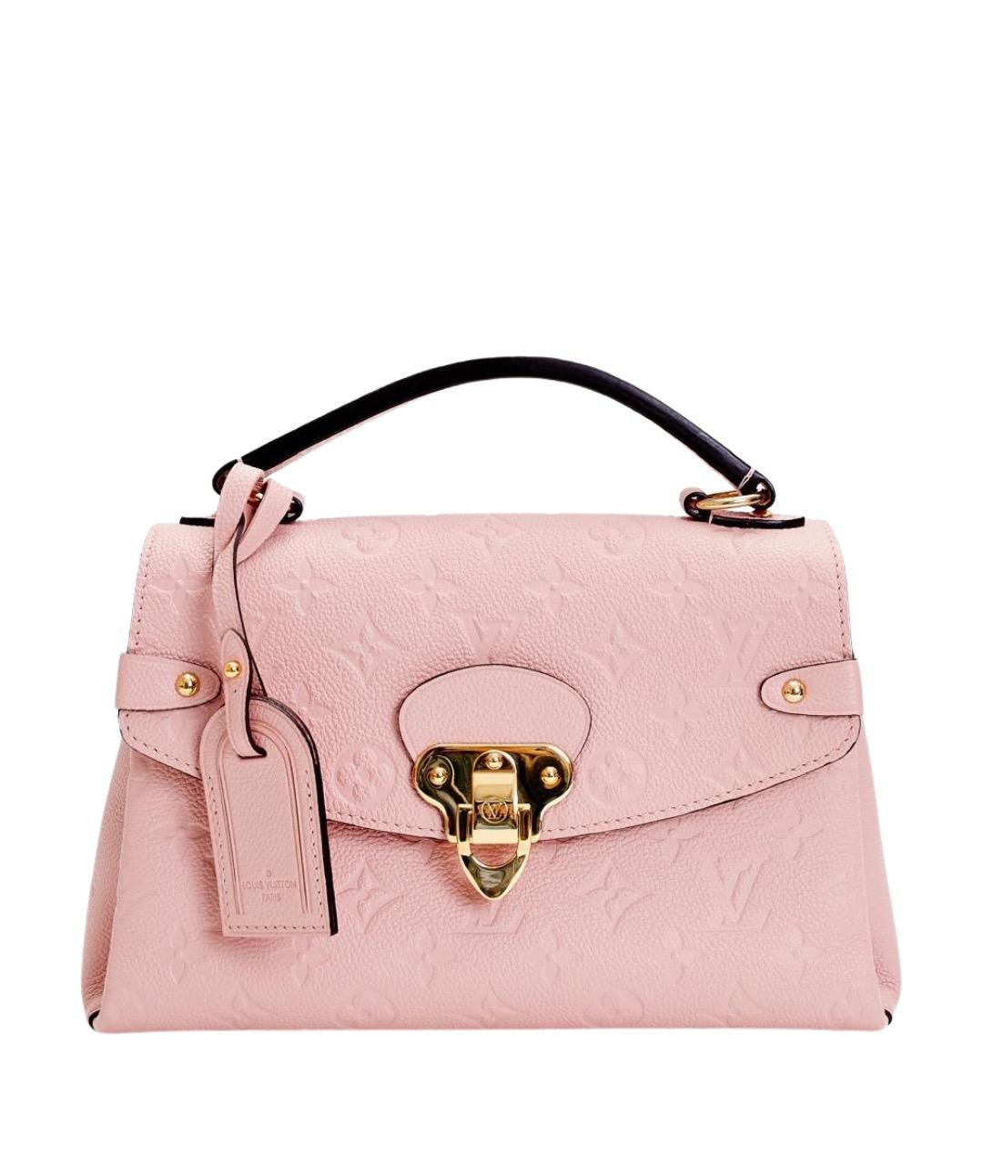 LOUIS VUITTON Розовая кожаная сумка с короткими ручками, фото 1