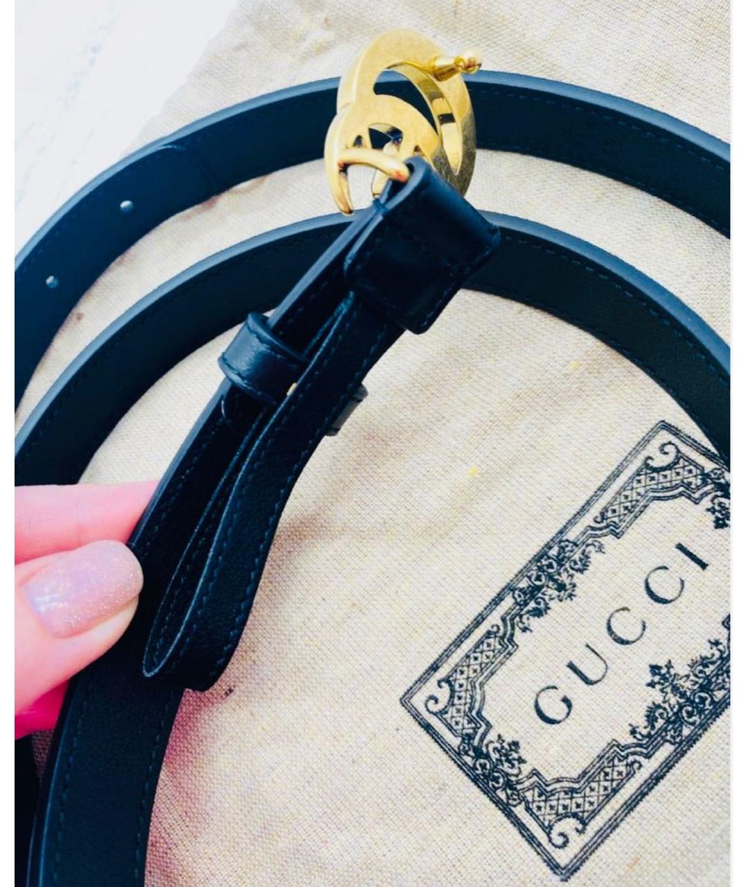GUCCI Коричневый кожаный ремень, фото 4