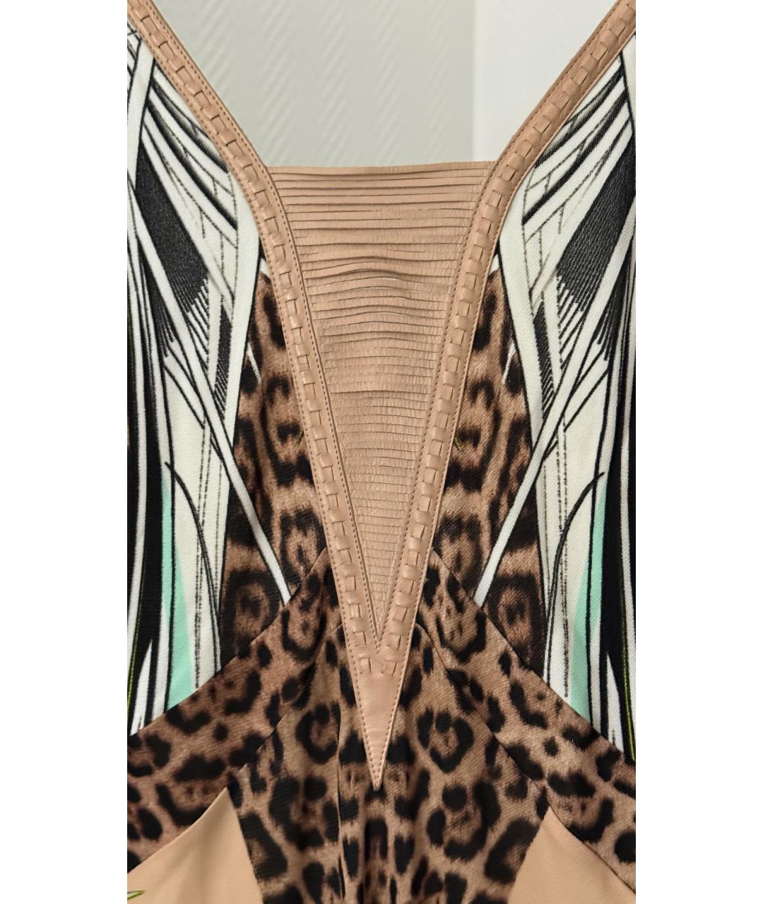 ROBERTO CAVALLI Мульти вечернее платье, фото 7