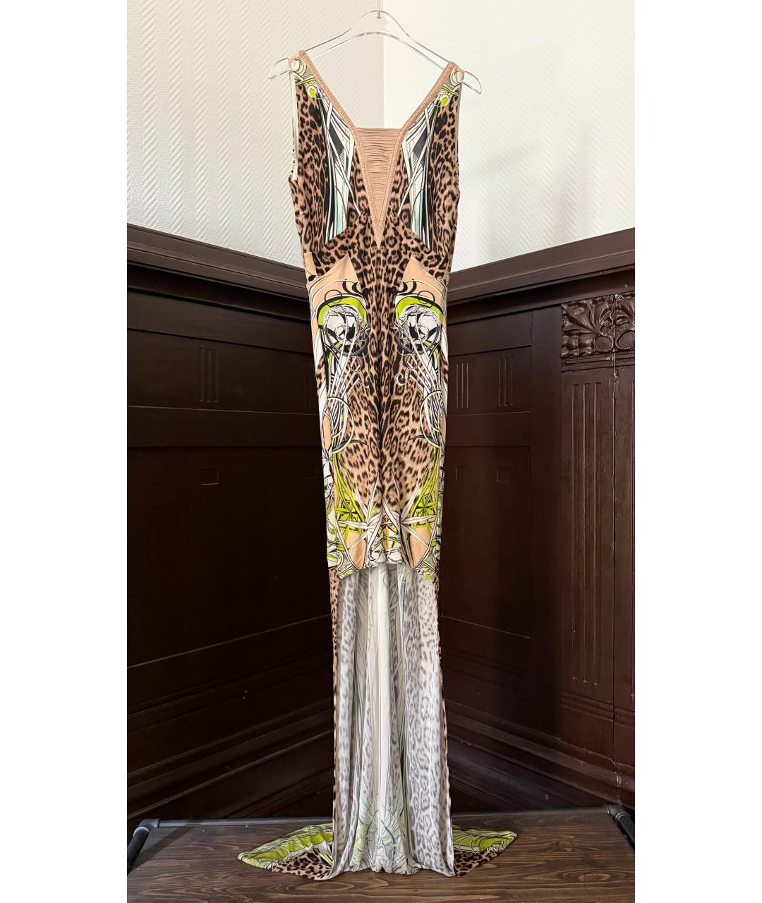 ROBERTO CAVALLI Мульти вечернее платье, фото 10