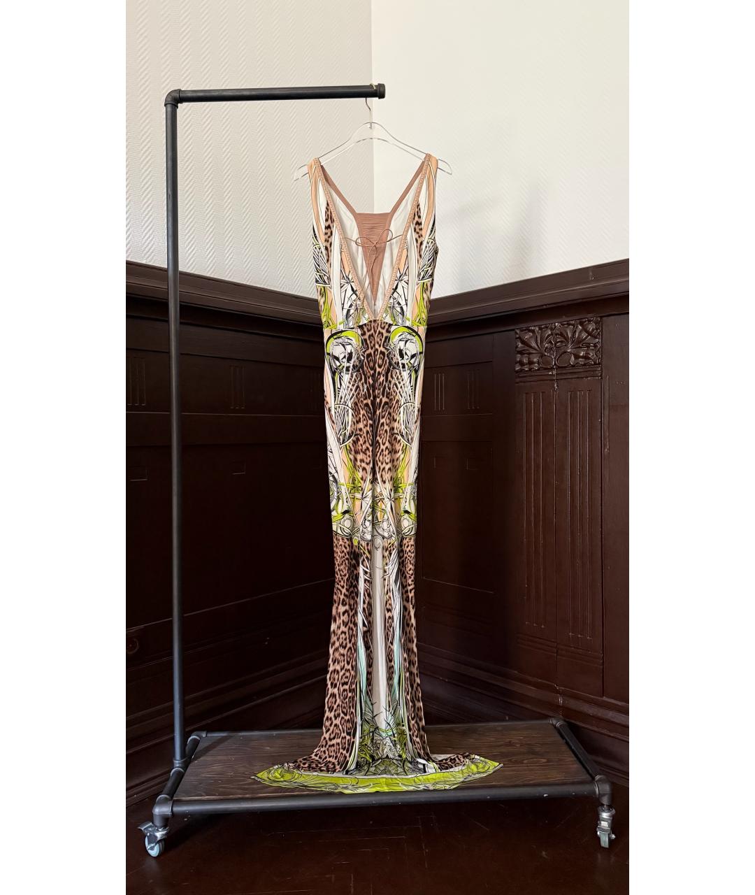 ROBERTO CAVALLI Мульти вечернее платье, фото 2