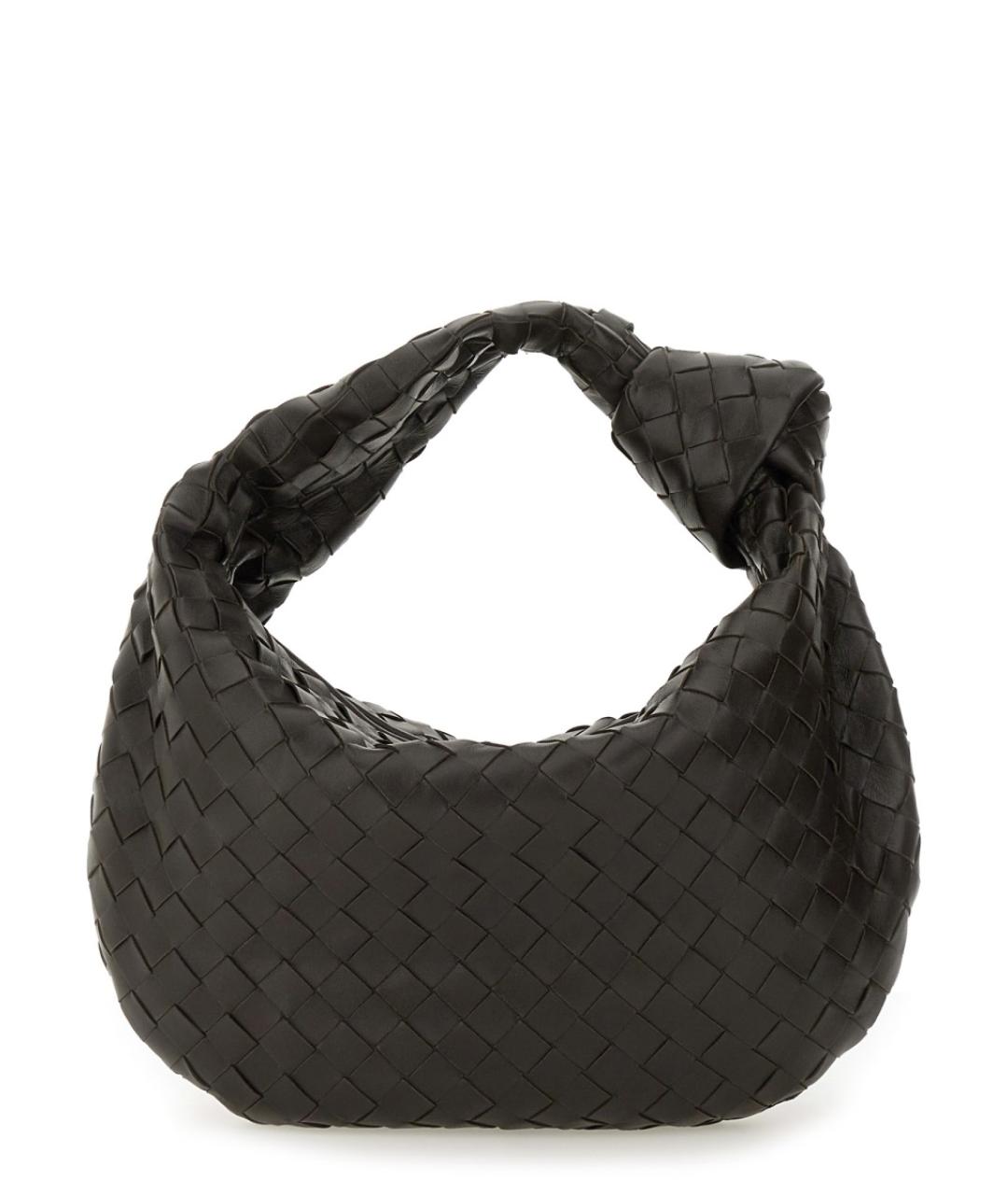 BOTTEGA VENETA Коричневая кожаная сумка через плечо, фото 5