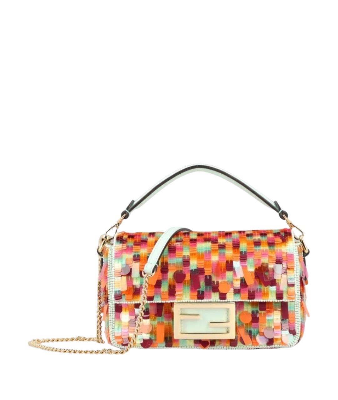 FENDI Мульти синтетическая сумка через плечо, фото 1