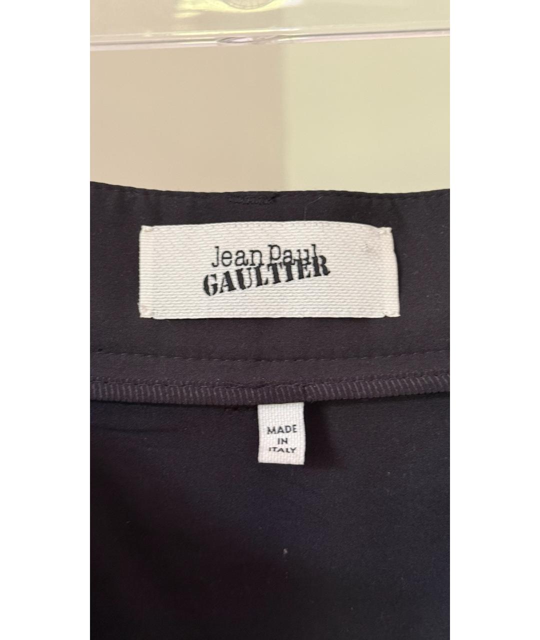 JEAN PAUL GAULTIER Черная юбка миди, фото 8